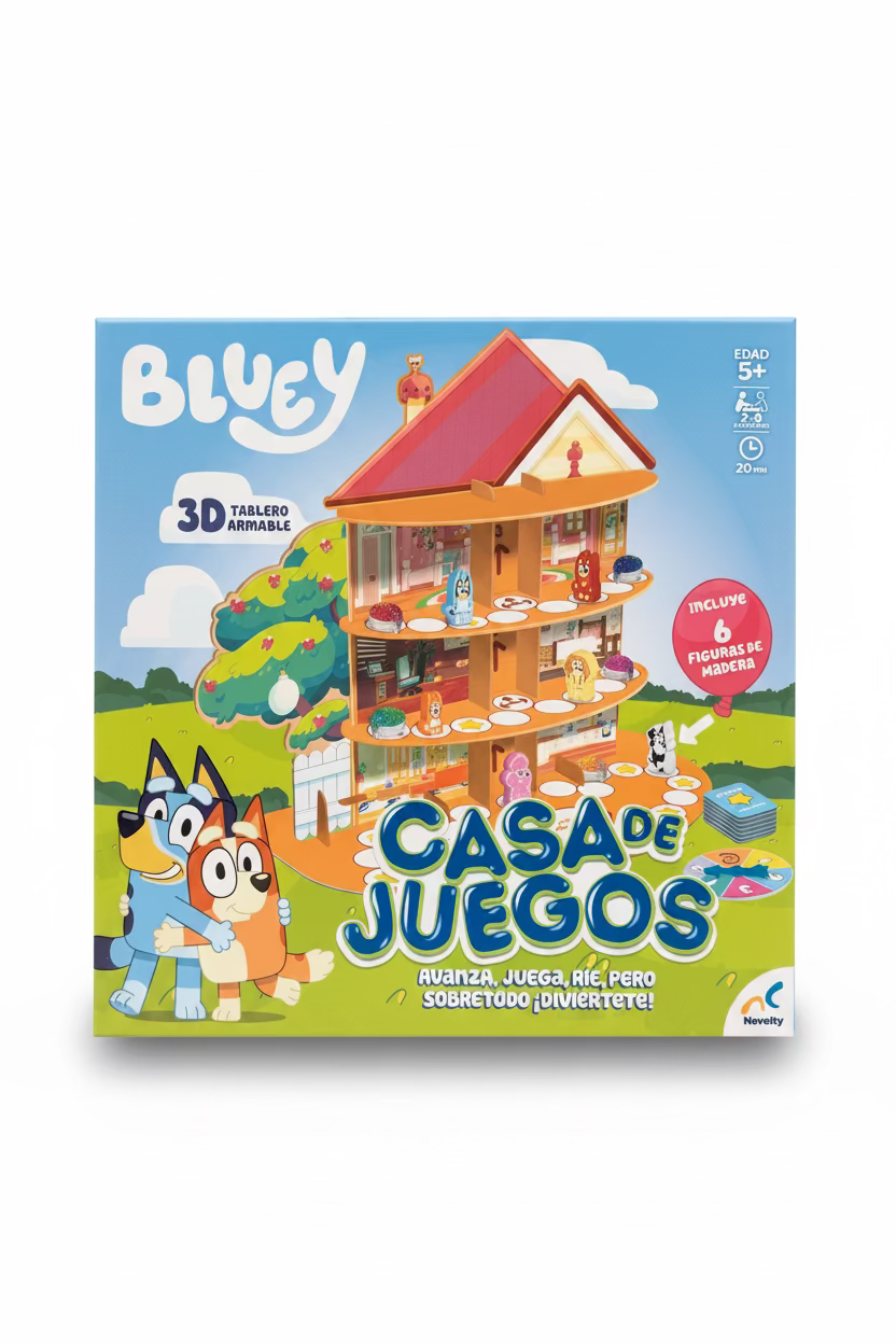 Bluey Casa de Juegos